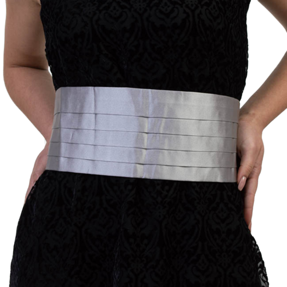 Lanvin Belt Men size 60 White Smoke